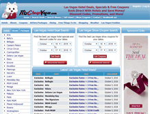 Tablet Screenshot of mycheapvegas.com